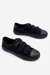 Men's Low Textile Sneakers Big Star LL174078 Black