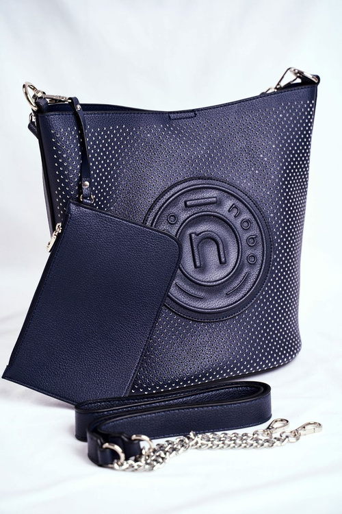 Women's Bag Nobo Shopper Bag Navy Blue NBAG-I4240-C013