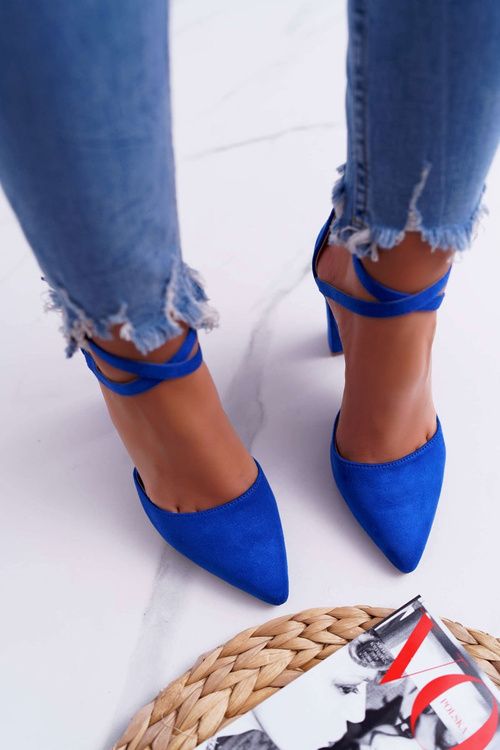 Women's Stiletto pumps High Traffic Blue
