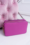 Handbag Over the Shoulder with Gold Chain Fuchsia