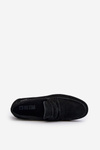 Men's Suede Moccasins Big Star NN174224 Black
