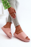 Stylish Platform Sandals in Pink Estella