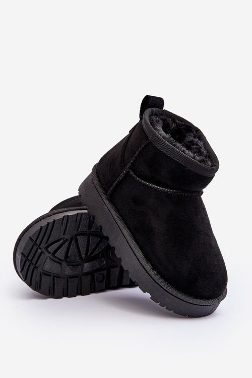 Children's Snow Boots Insulated Black Nallita