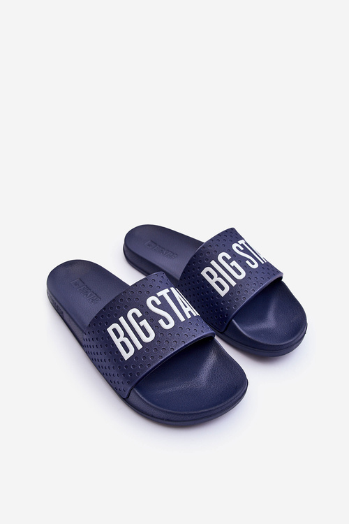 Men's Slippers Big Star MM174321 Navy