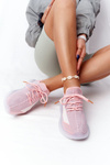 Women's Sports Shoes On A Rubber Sole Pink Freestyler