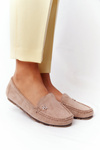 Women's Suede Loafers Light Brown Madelyn