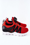 Children's Sport Shoes With A Knob ABCKIDS Red