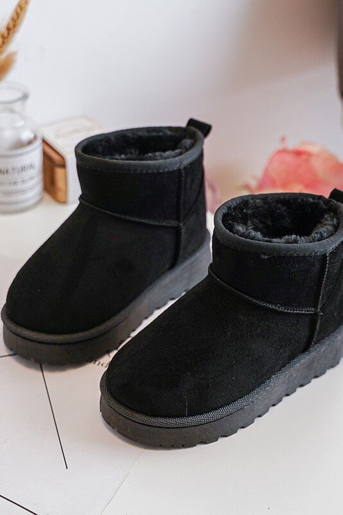 Children's Snow Boots Insulated Black Nallita