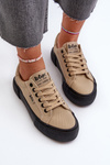 Trampki Damskie Beżowe Lee Cooper LCW-24-31-LCW-24-31-2721