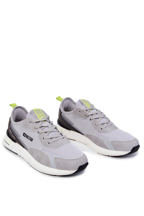 Men's sports shoes Memory Foam Big Star JJ174291 Gray