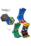 Skarpetki Rainbow Socks Dla Fana Rozrywki 3 Pary