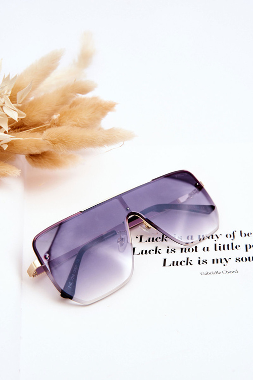 Trendy Sunglasses 400UV Prius V310 Gradient Gold-Violet
