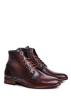 Men's boots leather brown Bruno