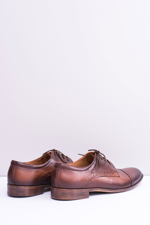 Men's Business Leather Half Boots Gerard Brown