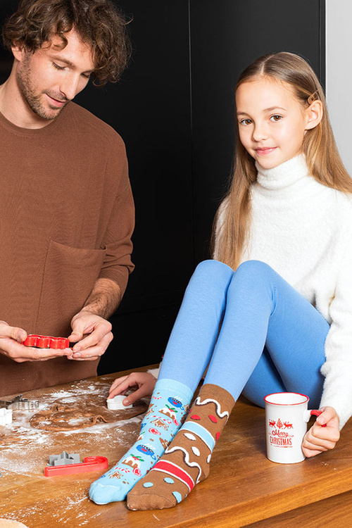 Set of children's socks Zooxy mixTURY Gingerbread cookies 2 pairs