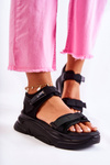 Women's Sandals On The Platform Black Terrina