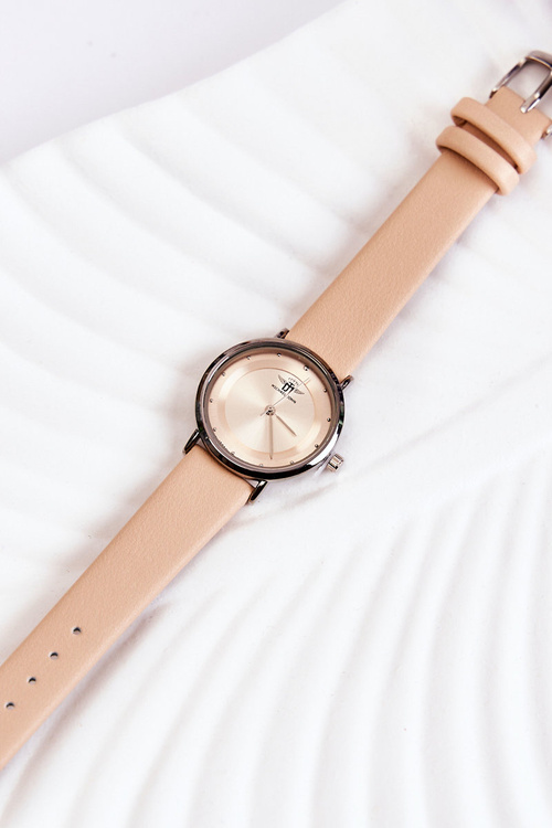 Women's watch Michael John Paule Silver-Beige