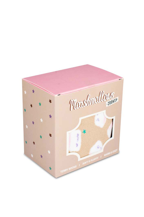Dziecięce Skarpetki Zooksy Frotte Warm Winter Marshmallows
