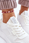 Women's Comfortable Sneakers Memory Foam System Big Star LL274415 White