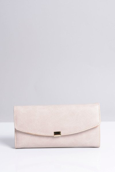 Large Women's Beige Wallet