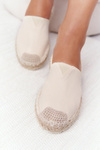 Espadryle Pleciona Podeszwa Big Star Beżowe HH274501 