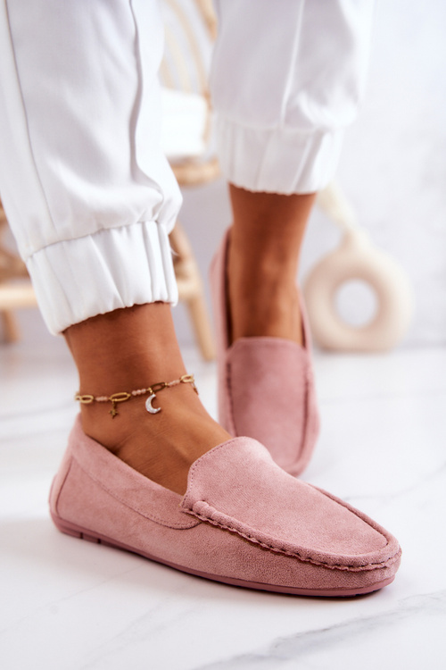 Women’s Loafers Suede Pink Morreno