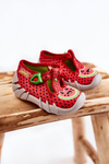 Shoes Slippers Befado Watermelons 110P459 Red