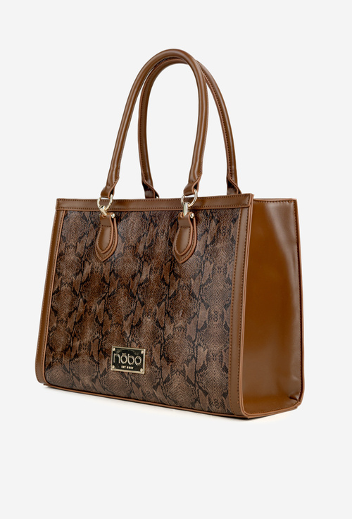 Torebka Zwierzęcy Wzór Brązowa NOBO BAG6150-M17