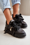 Women's Leather Sneakers With Decorations CheBello 4292 Beige