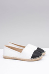 White Women's Espadrilles Black Nose Monii