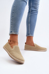 Women's Beige Slip-On Espadrilles Harmonie