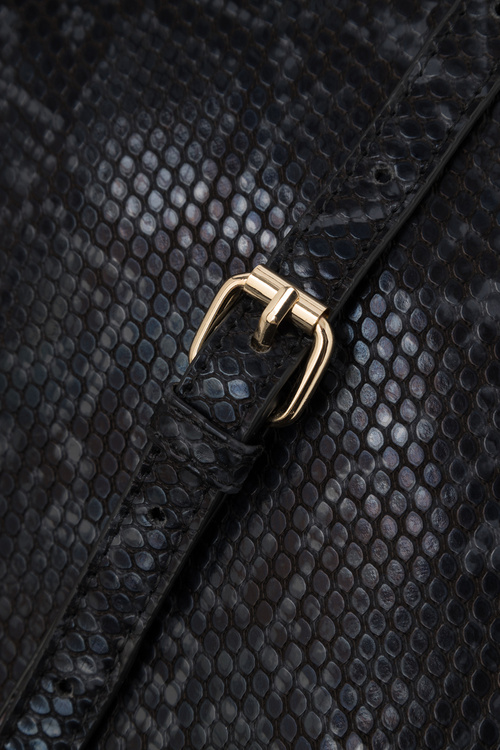 Animal Pattern Satchel Bag NOBO NBAG-R3200-C019 Dark Grey