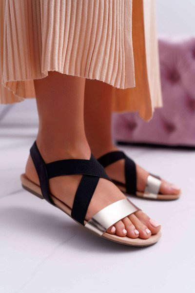 Women's Elegant Gold Carme Sandals