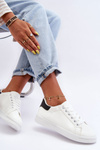 Women's Classic Sports Shoes White-Black Corrine