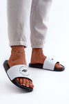 Women's Slides 4FMM00FFLIF044A-10S White-Black