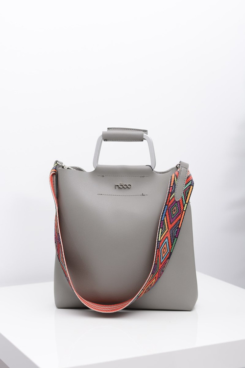 Women's Grey Nobo Sack Bag with Mini Handbag