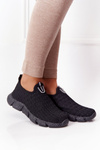 Women's Slip-on Sneakers Black Marathon