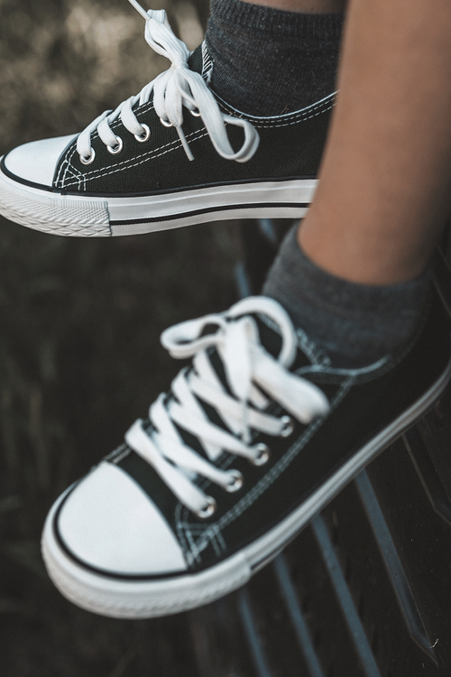 Children's Classic Sneakers Green Filemon