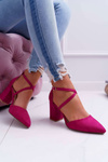 Women's Stiletto pumps Fuchsia Traffic