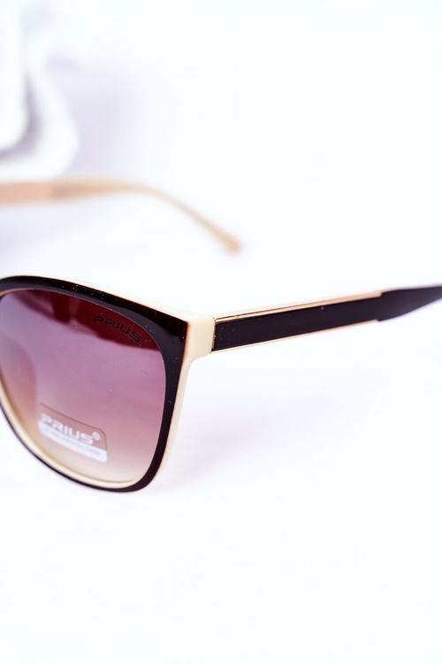 Women's Sunglasses Brown-Beige Ombre