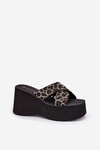 Women's Wedge And Platform Sandals Panther Black Sevolee