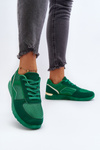 Women's Green Sports Sneakers Kleffaria