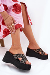 Women's Wedge And Platform Sandals Panther Black Sevolee