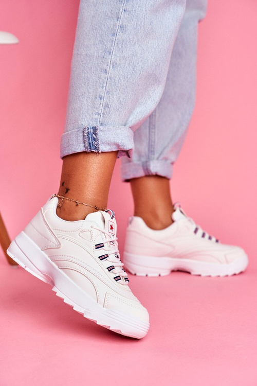 Women's Sports Shoes Sneakers White Boston