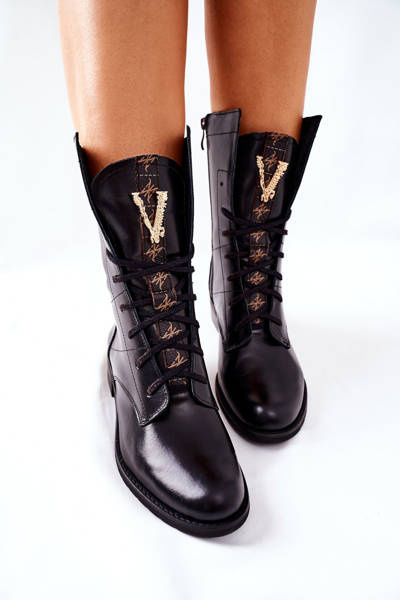 Women’s Leather Boots Nicole Black 2581/001