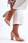 Classic Heels On A Heel Nude Odessa