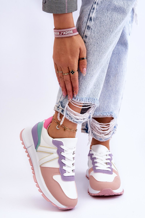 Buty Sportowe Damskie Niskie Multikolor Elliot
