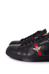 Men's Leather Shoes Trainers BEDNAREK Black
