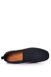 Suede Casual Loafers GOE HH1N4019 Navy Blue