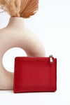 Women's Wallet Purse Made of Eco-leather Red Lazara